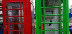 Πρασινίζουν οι τηλεφωνικοί θάλαμοι στο Λονδίνο μέσω της εγκατάστασης φωτοβολταϊκών