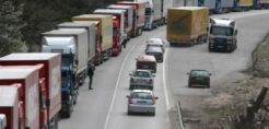 Στα 10 χλμ. η ουρά των φορτηγών στα σύνορα Βουλγαρίας-Τουρκίας