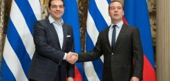 Για ζητήματα ενεργειακής συνεργασίας συζήτησαν Τσίπρας και Μεντβέντεφ