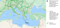 Νέα όδευση, με δεύτερο κλάδο προς την Ιταλία σχεδιάζει ο Όμιλος Κοπελούζου για τη διασύνδεση GREGY – Θα φτάνουν 1500 Μεγαβάτ φθηνής πράσινης ενέργειας σε κάθε χώρα