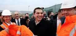 Τις εγκαταστάσεις του TAP στην Αλεξανδρούπολη επισκέφτηκε ο Τσίπρας
