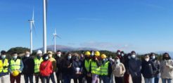 Επίσκεψη μαθητών ευρωπαϊκού προγράμματος Erasmus+ στο Αιολικό Πάρκο “Volterra K-R”