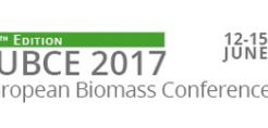  EUBCE 2017- 25° Ευρωπαικό Συνέδριο και Έκθεση Βιομάζας 12 -15 Ιουνίου 2017, Στοκχόλμη