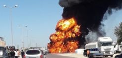 Λιβύη: Πέντε άνθρωποι σκοτώθηκαν και 50 τραυματίστηκαν από φωτιά σε βυτιοφόρο 