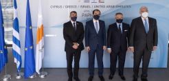 Τετραμερής συνάντηση των ΥΠΕΞ Κύπρου-Ελλάδας-Ισραήλ-Ηνωμένων Αραβικών Εμιράτων