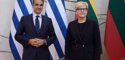 Επενδύσεις σε υποδομές, νέες τεχνολογίες και ΑΠΕ συζήτησε ο Κ. Μητσοτάκης στη Λιθουανία