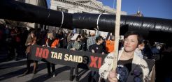 Διαδηλώσεις στον Λευκό Οίκο κατά πετρελαιαγωγού