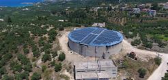 Διαχείριση νερού με ηλιακή ενέργεια στο αντλιοστάσιο Τσιβαρά Αποκορώνου