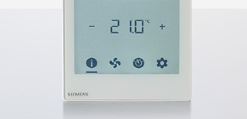 Siemens: Θερμοστάτης δωματίου με οθόνη αφής