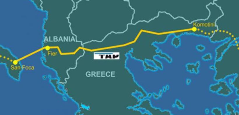 Eγκρίθηκαν οι περιβαλλοντικοί όροι για τον αγωγό ΤΑΡ