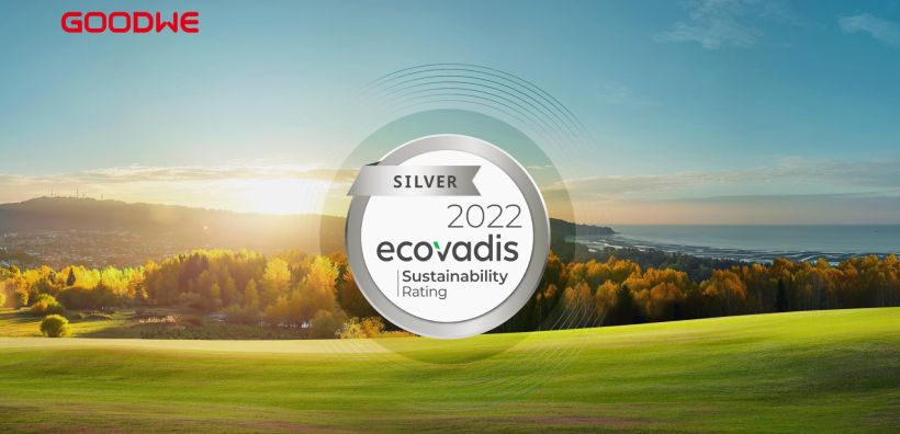 Η GoodWe εξασφαλίζει υψηλή βαθμολογία βιωσιμότητας από την EcoVadis, αναδεικνύοντας τις ισχυρές ESG επιδόσεις της