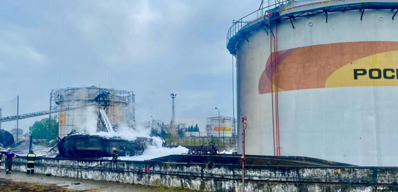 Ρωσία: πυρκαγιά σε εγκατάσταση αποθήκευσης καυσίμων