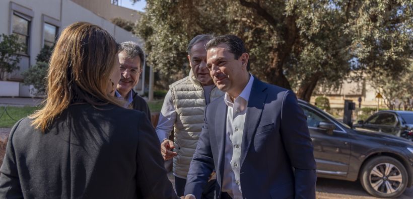 Επίσκεψη Σκρέκα στο εργοστάσιο Αλουμίνιον και το Ενεργειακό Κέντρο Αγίου Νικολάου της MYTILINEOS Energy &amp; Metals
