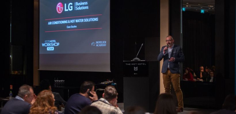 Η LG συμμετέχει δυναμικά στο δεύτερο 100% Hotel Workshop Tour