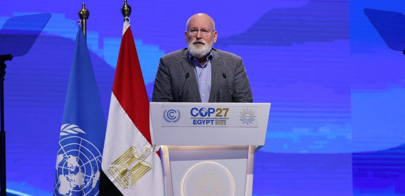 COP27: Πρόταση της ΕΕ για τη χρηματοδότηση απέναντι στην κλιματική αλλαγή - Τα 3 πλάνα που παρουσίασε ο Τίμερμανς
