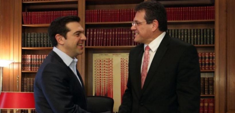 Την υποστήριξη της ΕΕ σε TAP και IGB μετέφερε στον Έλληνα πρωθυπουργό ο Σέφκοβιτς