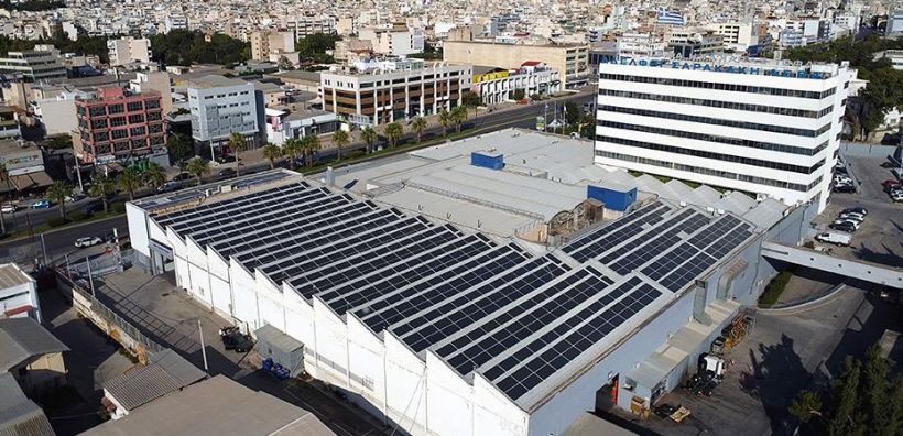 Όμιλος Σαρακάκη: Φωτοβολταϊκά στις εγκαταστάσεις της Λεωφ. Αθηνών
