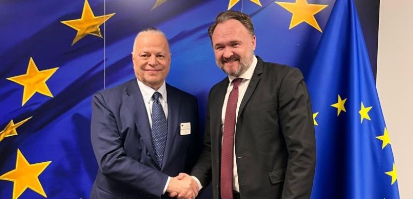 Συνάντηση Ευ. Μυτιληναίου με τον Επίτροπο Ενέργειας - Στο επίκεντρο οι υψηλές τιμές ενέργειας και η ανταγωνιστικότητα της ευρωπαϊκής βιομηχανίας μετάλλων