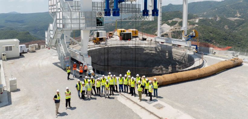 Τέρνα Ενεργειακή: Επίσκεψη από TAQA Group, ADNOC Group και Mubadala στο αντλησιοταμιευτικό της Αμφιλοχίας
