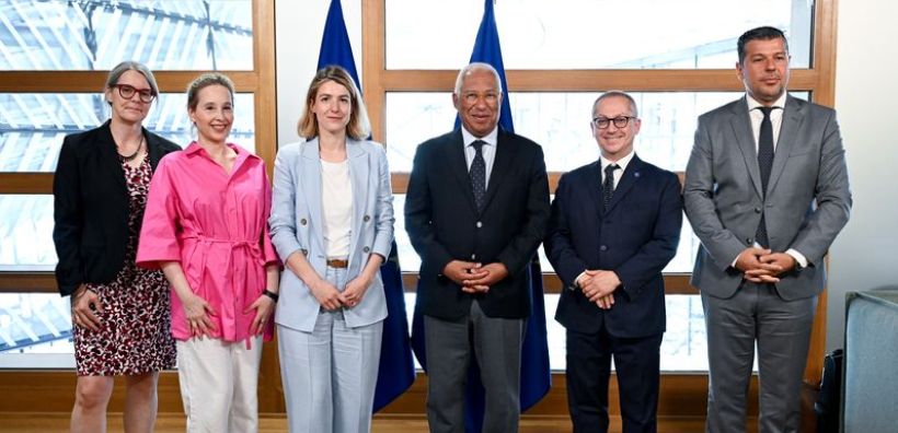 Συνάντηση Στάσση με Αντόνιο Κόστα στις Βρυξέλλες - Στο επίκεντρο η Τεχνητή Νοημοσύνη