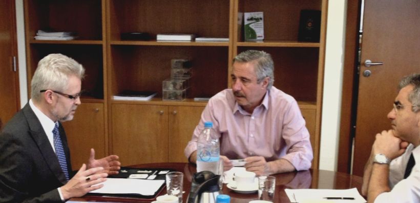 Συνάντηση Μανιάτη με τον Γ.Γ του Χάρτη Ενέργειας