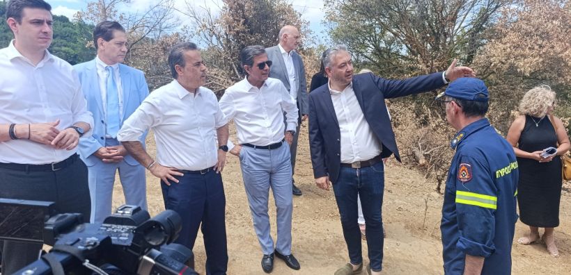 Στο Δήμο Ωραιοκάστρου ο Στ. Παπασταύρου για τα έργα κατά της λειψυδρίας