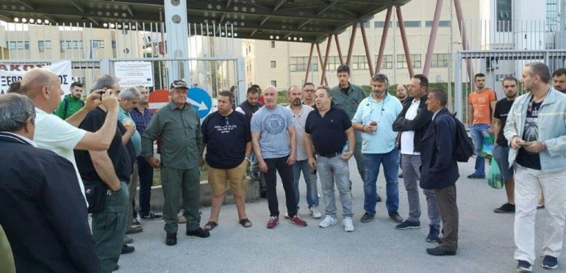 Σπάρτακος:  Για 4η ημέρα στην πύλη του ΑΗΣ Μελίτης και όπου αλλού χρειαστεί