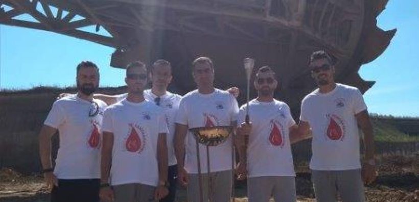 Παρών ο ΣΠΑΡΤΑΚΟΣ στην 16η Λαμπαδηδρομία γιατί:  Δίνω Αίμα σημαίνει Δίνω Ζωή