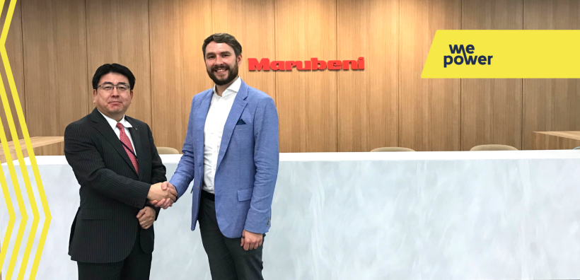 Η Marubeni χρηματοδοτεί την Wepower με στόχο τα εύκολα διμερή συμβόλαια στις ΑΠΕ