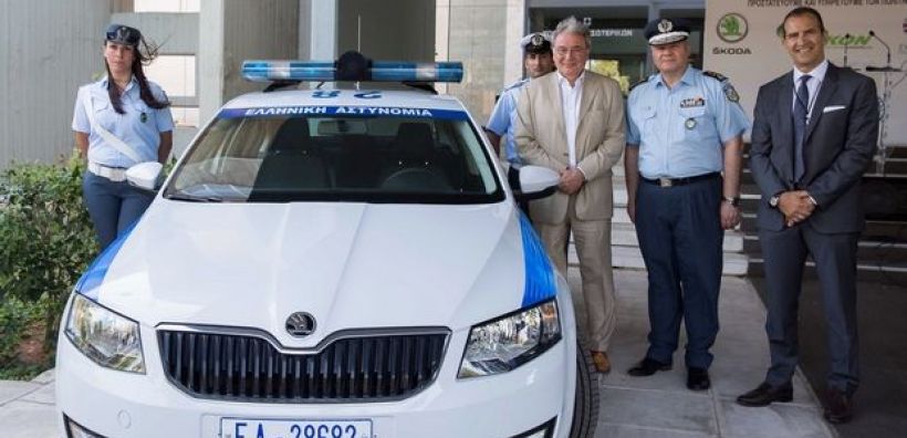 Περιπολικό φυσικού αερίου δώρισε η ΔΕΠΑ στην Ελληνική Αστυνομία
