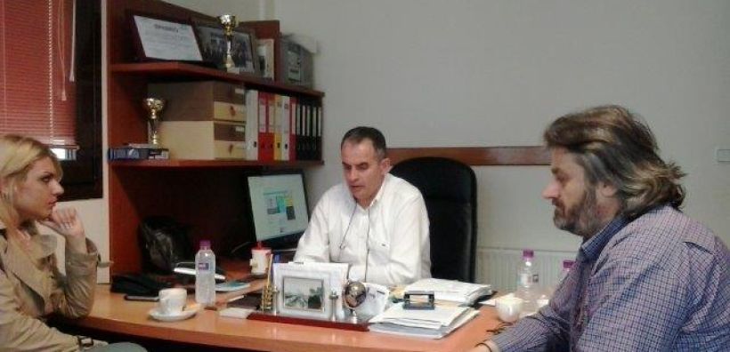 Συνάντηση ΣΠΑΡΤΑΚΟΥ  με υπ. ευρωβουλευτή της ΕΛΙΑΣ για τη "μικρή ΔΕΗ"