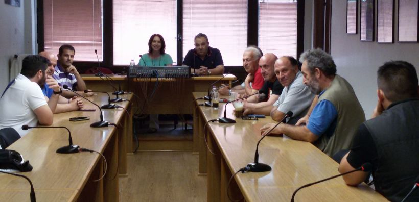 Επίσκεψη στα γραφεία του "Σπάρτακου" πραγματοποίησε η υποψήφια Βουλευτής ΣΥΡΙΖΑ Καλλιόπη Βέττα