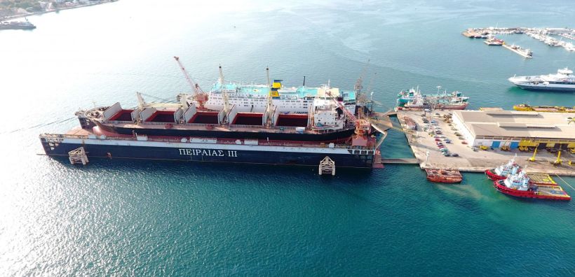Σταθεροποιήθηκε δεξαμενόπλοιο στη Ναυπηγοεπισκευαστική Ζώνη Περάματος μετά από εισροή υδάτων