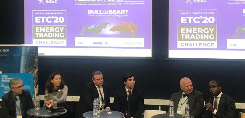 Με μεγάλη επιτυχία ολοκληρώθηκε στο ESCP το 2020 ESCP Energy Trading Challenge