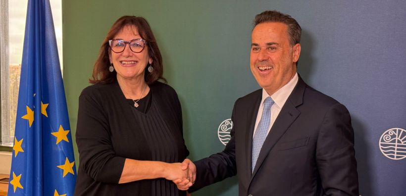 Συνάντηση Παπασταύρου με την Ευρωπαία Επίτροπο για τη Μεσόγειο - Επιβεβαιώθηκε η ανάδειξη της περιοχής σε στρατηγικής σημασίας για την ενεργειακή ασφάλεια