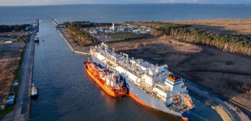 Γερμανία: Μόλις στο 5% λειτούργησε τερματικό LNG στη Βαλτική το α' τρίμηνο
