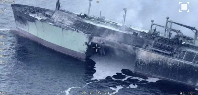 Ακυβέρνητο πλέει το κατεστραμμένο πλοίο LNG Arctic Megataz