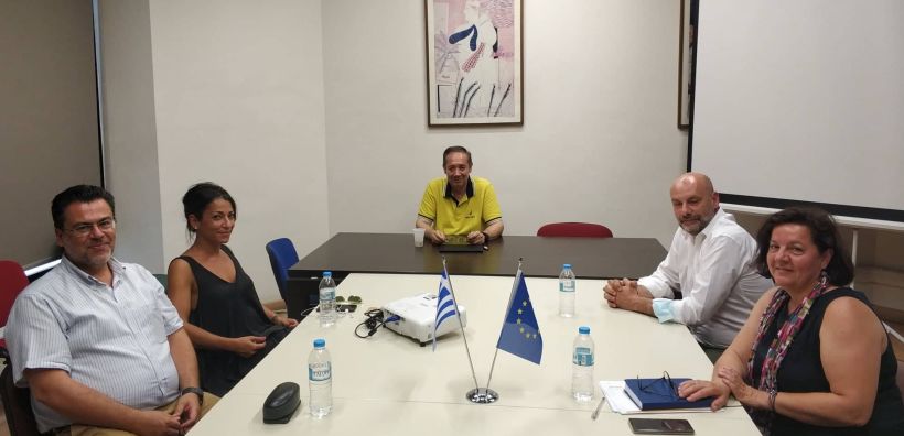 Συνάντηση Γιώργου Αρβανιτίδη με εκπροσώπους των εργαζομένων της ΔΕΠΑ Υποδομών