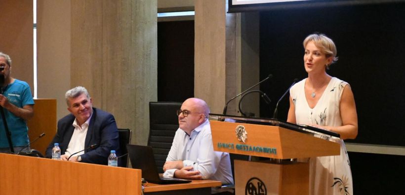 Το πρόγραμμα «Απόλλων» παρουσίασε η Αλ. Σδούκου στην Κεντρική Μακεδονία 