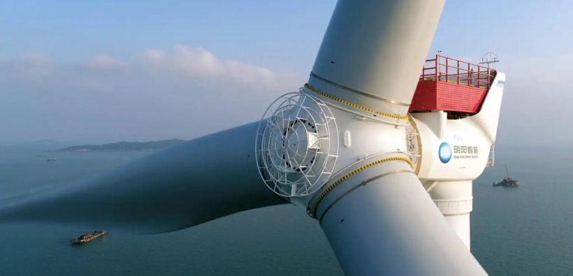 Σε λειτουργία η μεγαλύτερη υπεράκτια ανεμογεννήτρια στον κόσμο από την China Tree Gorges: 16MW, 54 τόνοι και μήκος πτερυγίου 123m