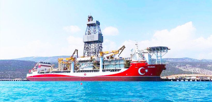 Και το γεωτρύπανο Kanuni στην περιοχή της τουρκικής NAVTEX