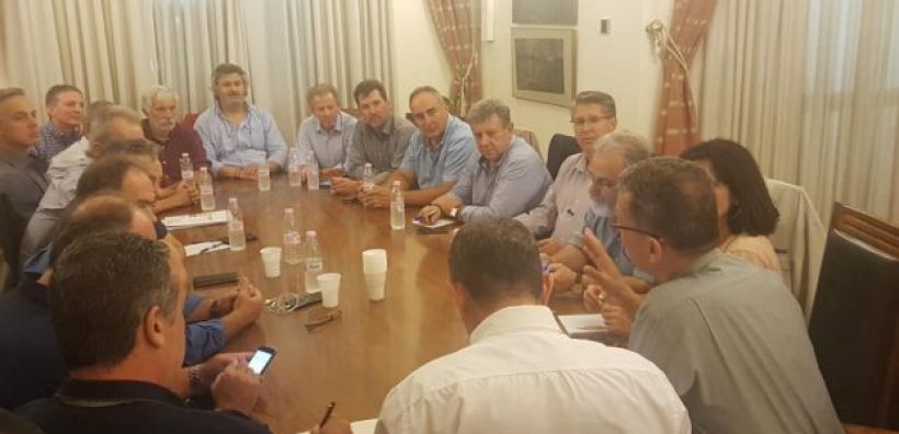 Σύσκεψη Δημάρχου Κοζάνης με τα συνδικάτα της ΔΕΗ