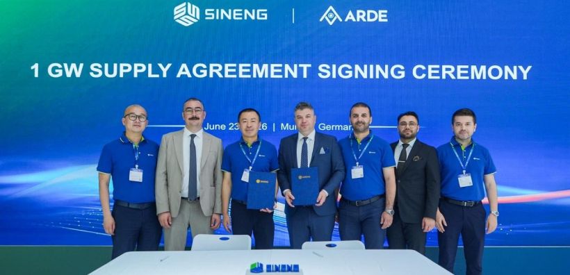 Sineng Electric και Arde Enerji υπογράφουν συμφωνία προμήθειας ισχύος 1 GW για την προώθηση της μετάβασης της Τουρκίας στην καθαρή ενέργεια