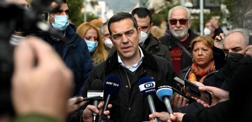 Τσίπρας από Πάτρα: Ατολμία της κυβέρνησης να λάβει ουσιαστικά μέτρα στήριξης της κοινωνίας