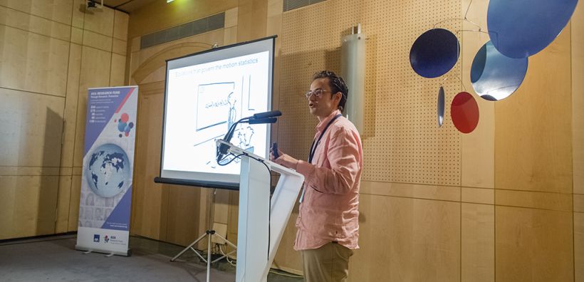 H AXA στηρίζει τον Έλληνα Ερευνητή Δρ. Νικόλαο Μπάκα