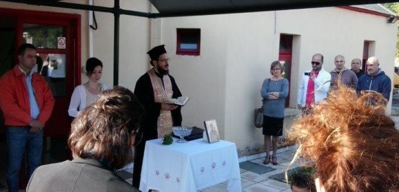 Αγιασμός στον βρεφονηπιακό σταθμό της ΔΕΗ στην Πτολεμαΐδα