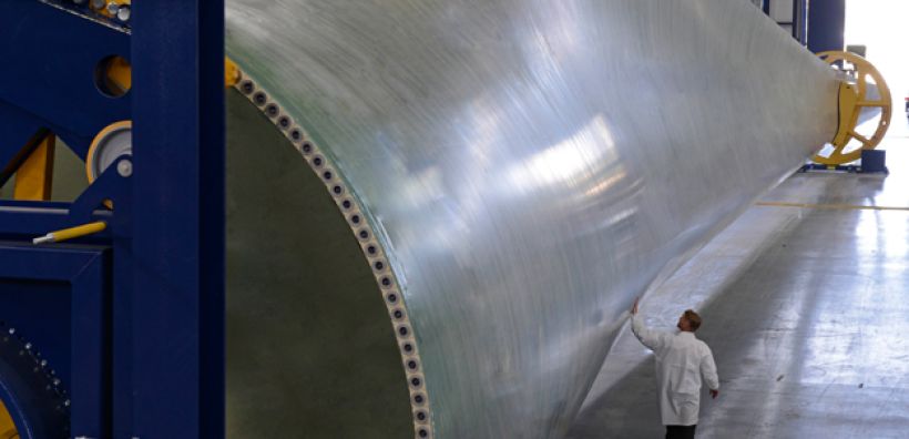 Η Vestas κατασκεύασε το πρώτο 80μετρο πτερύγιο ανεμογεννητριών