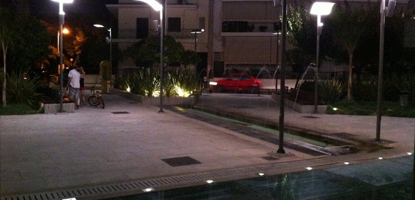 Φ/Β πεζοδρόμια και πλατείες στο δήμο Δάφνης-Υμηττού