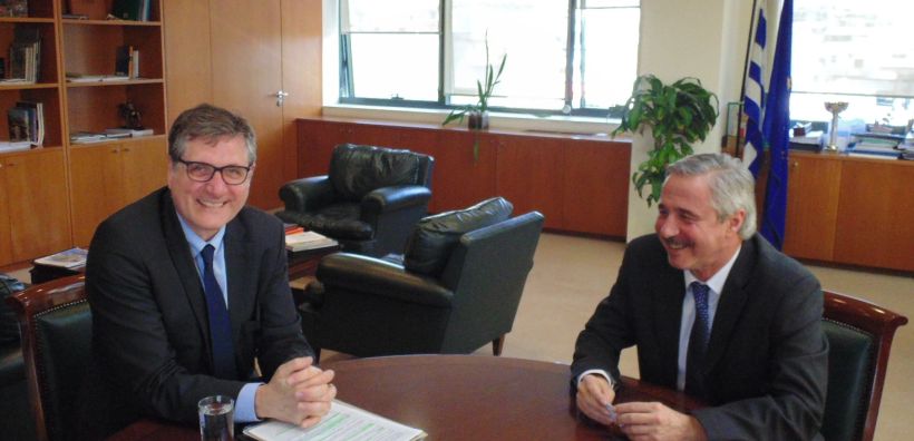 Για ενέργεια και περιβάλλον συναντήθηκαν Μανιάτης - Σόοφ