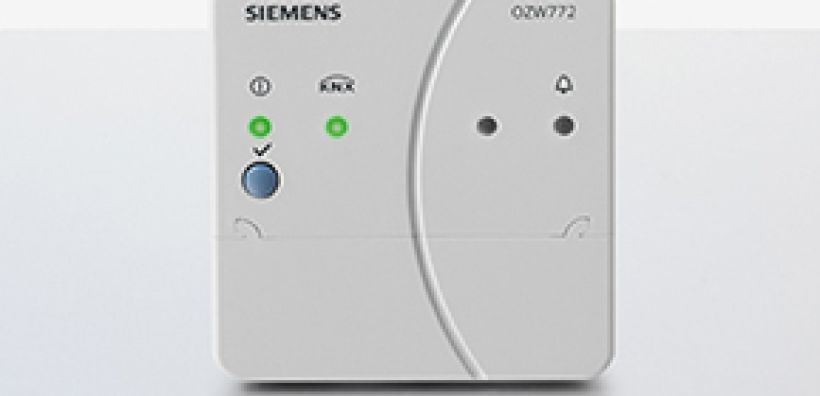 Siemens: O web server OZW772 συνδέει συστήματα HVAC και ηλεκτρικά συστήματα